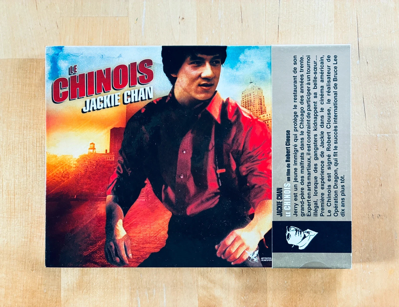 Longbox DVD Le Chinois Jackie Chan.